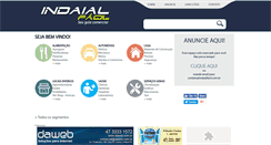 Desktop Screenshot of indaialfacil.com.br
